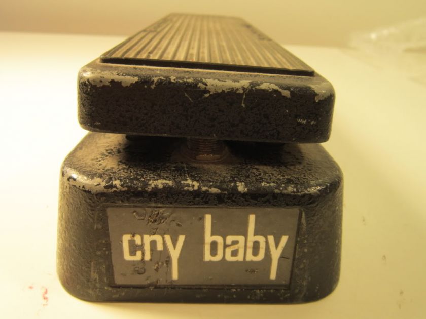Vintage 1960s Crybaby Wah Guitar Pedal Ultra Rare Vox Works Amazing 