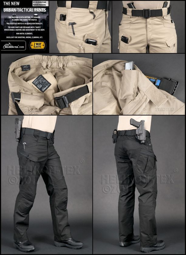 MENS URBAN TACTICAL SECURITY SPECIAL OPS TROUSERS