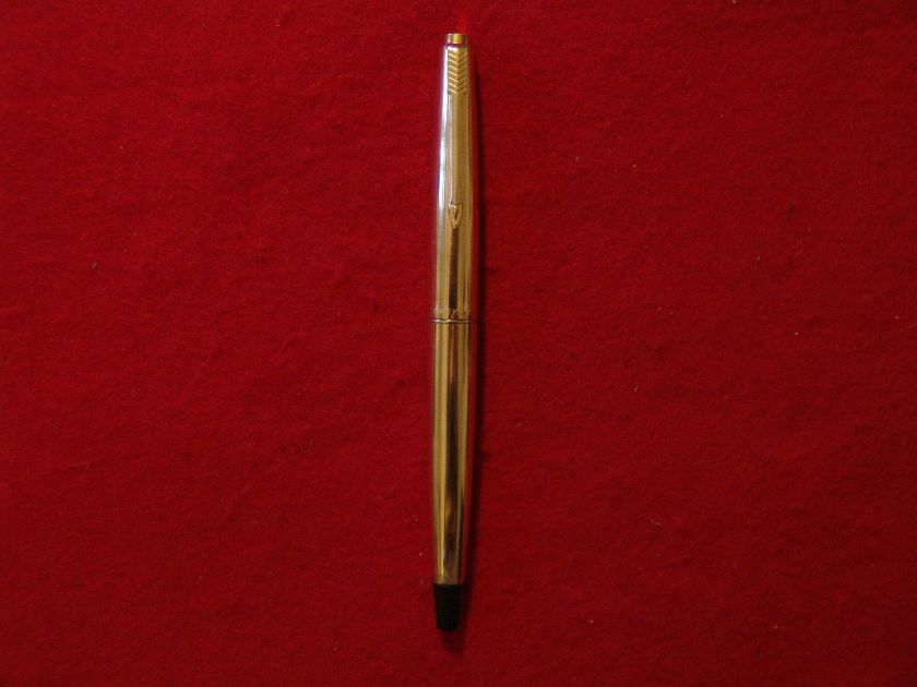 Parker Model 45 Gold Insignia (1/10 12K GF) Fountain Pen, Made in USA 