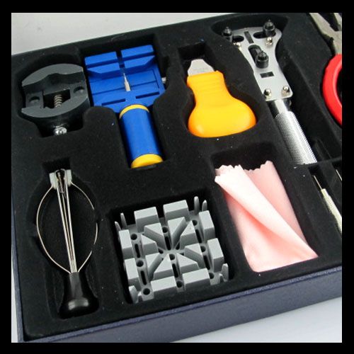 20 Piece Watch Repair Tool Kit Watchband Link TOOLS Pin Remover Knife 