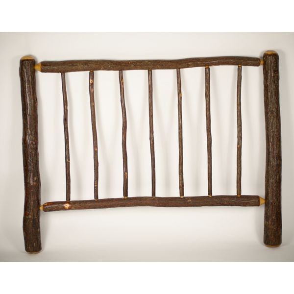 Old hickory queen size bed headboard  