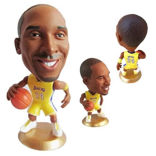 NBA LA Lakers Basketball Star Kobe Bryant Toy Doll 2.5 Figure